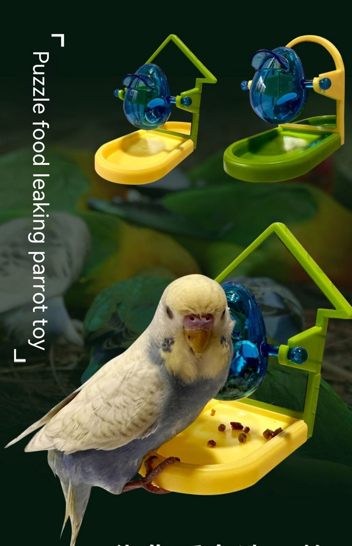 Parrot Food Leakage Toy Bird Cage Accessories