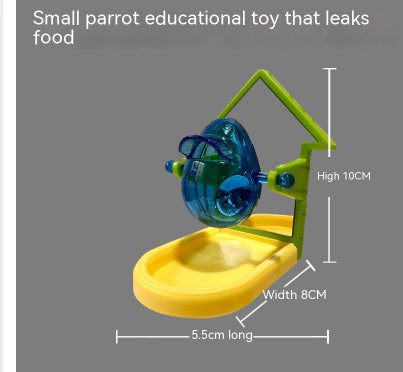 Parrot Food Leakage Toy Bird Cage Accessories