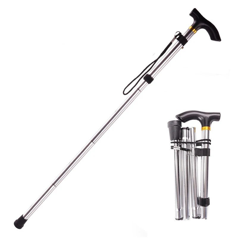 Multifunctional Folding Walking Stick: Your Ultimate Outdoor Companion