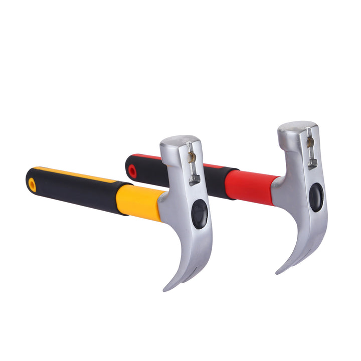 Multifunctional Claw Plastic-coated Woodworking Hammer