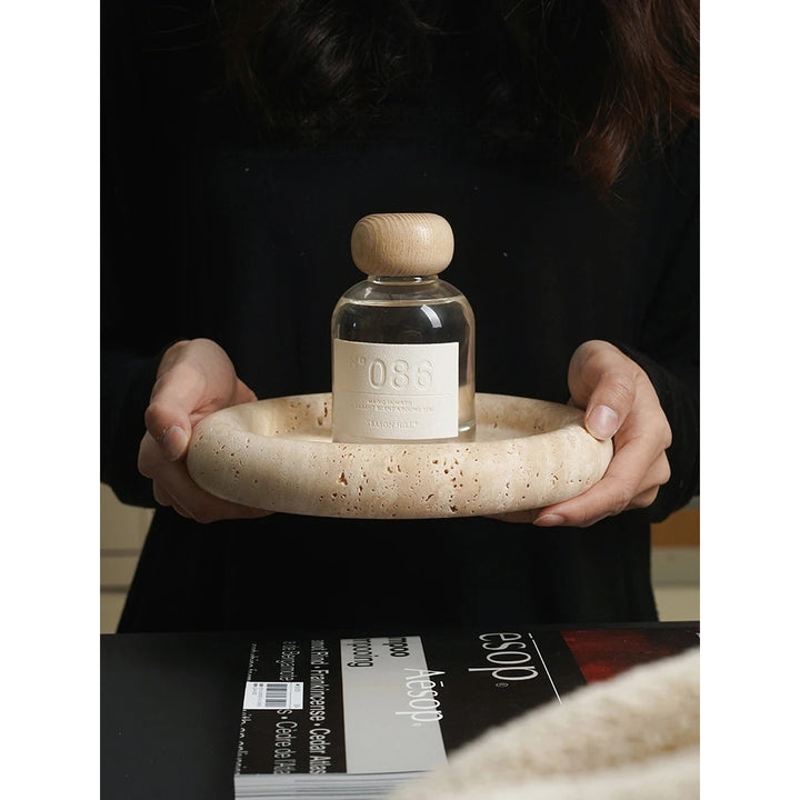 Travertine Marble Serving Tray