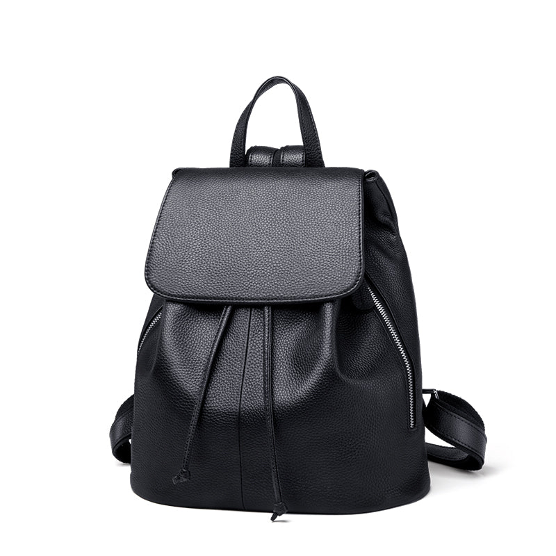 Genuine Leather Fashion Backpack for Women