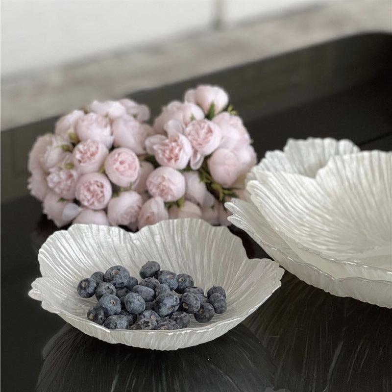 Nordic Modern Flower Shaped Fruit Tray - Trendha