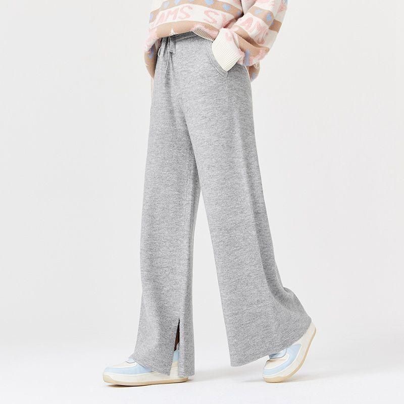 Winter Wide Leg Casual Pants for Women
