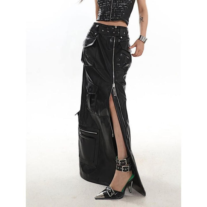 Stylish and Versatile Leather Skirt for Women