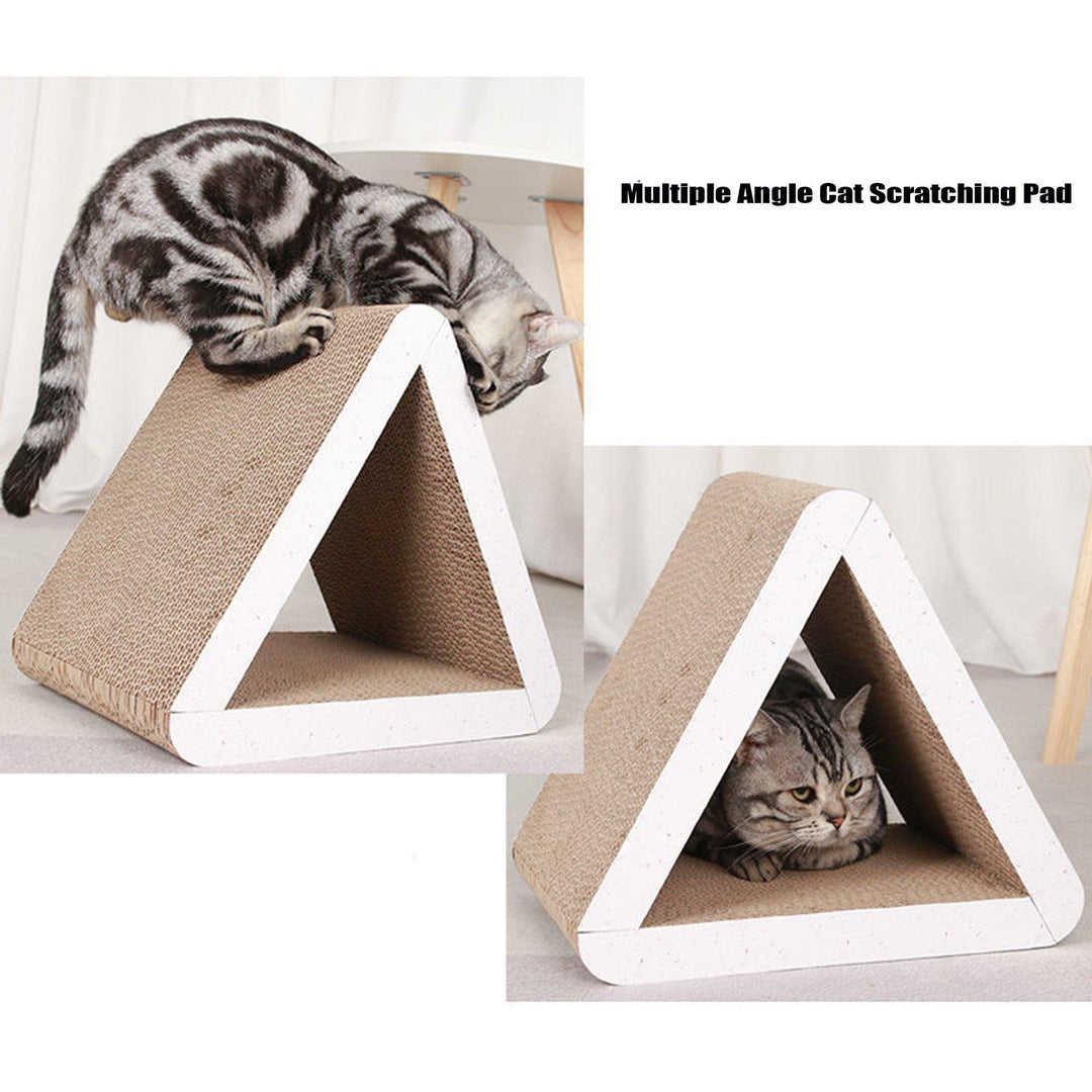 Large Triangle Cat Scratching Board