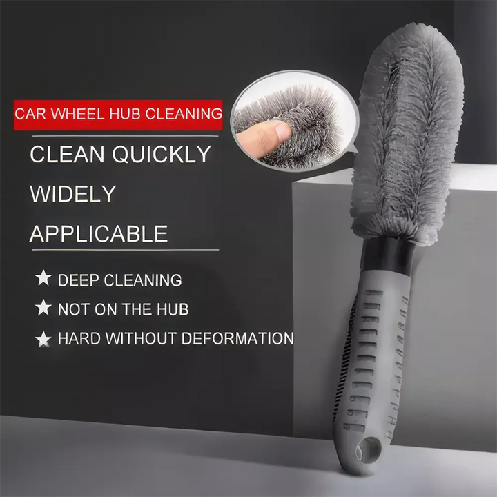 Car Wheel Brush: Effortless Tire Cleaning Solution