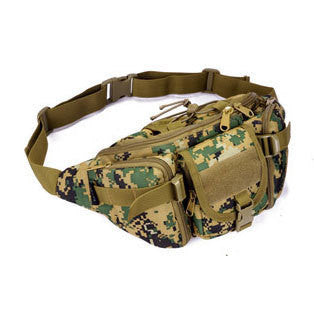 Army fan bag outdoor big waist bag riding bag