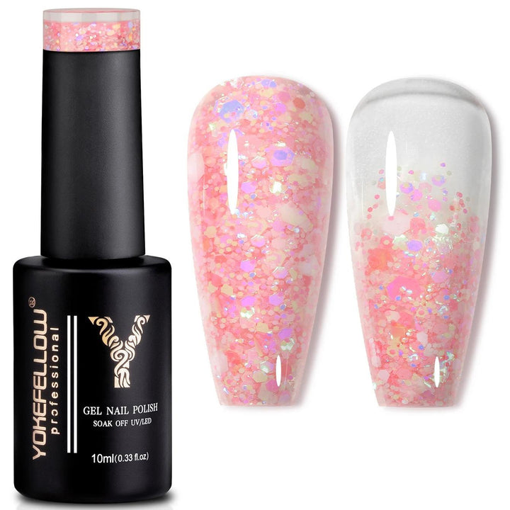 Glitter Sequins Gel Nail Polish