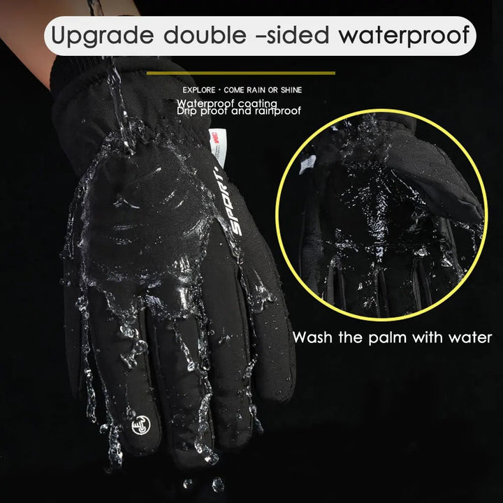 Winter Touch Screen Waterproof Gloves for Cycling, Skiing & Outdoor Sports
