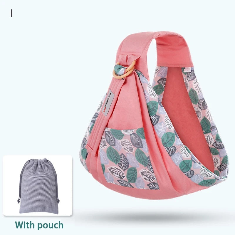 Breathable Baby Wrap Carrier: Dual-Use Sling & Nursing Cover