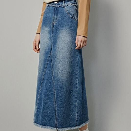 Vintage Maxi Streetwear Skirt