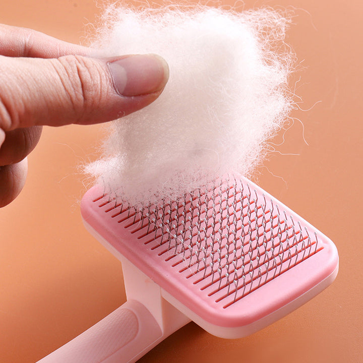 Self-Cleaning Dog & Cat Grooming Brush