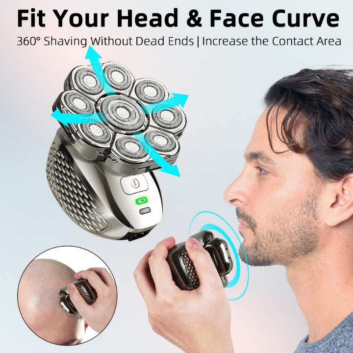 4D Bald Head Shaver for Men