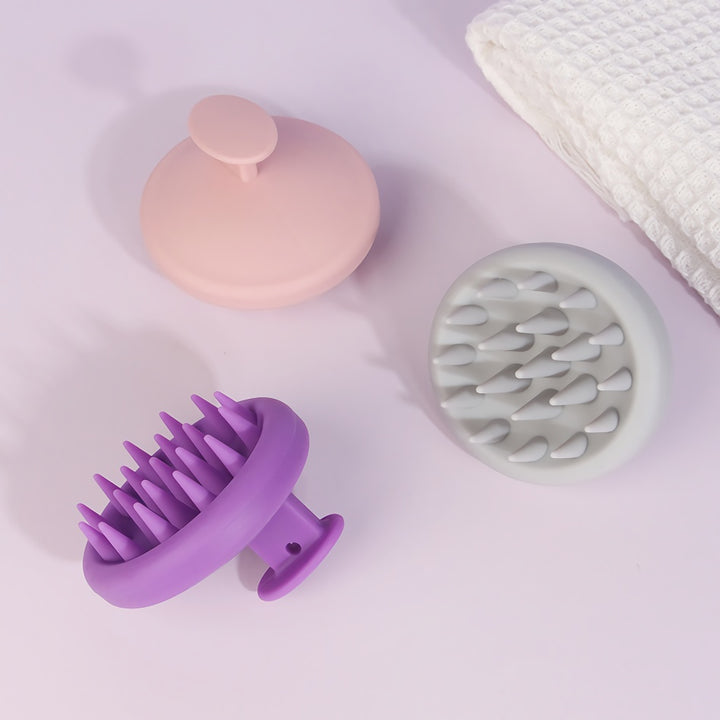 Full Silicone Shampoo Brush - Scalp Massager & Bath Scrubber