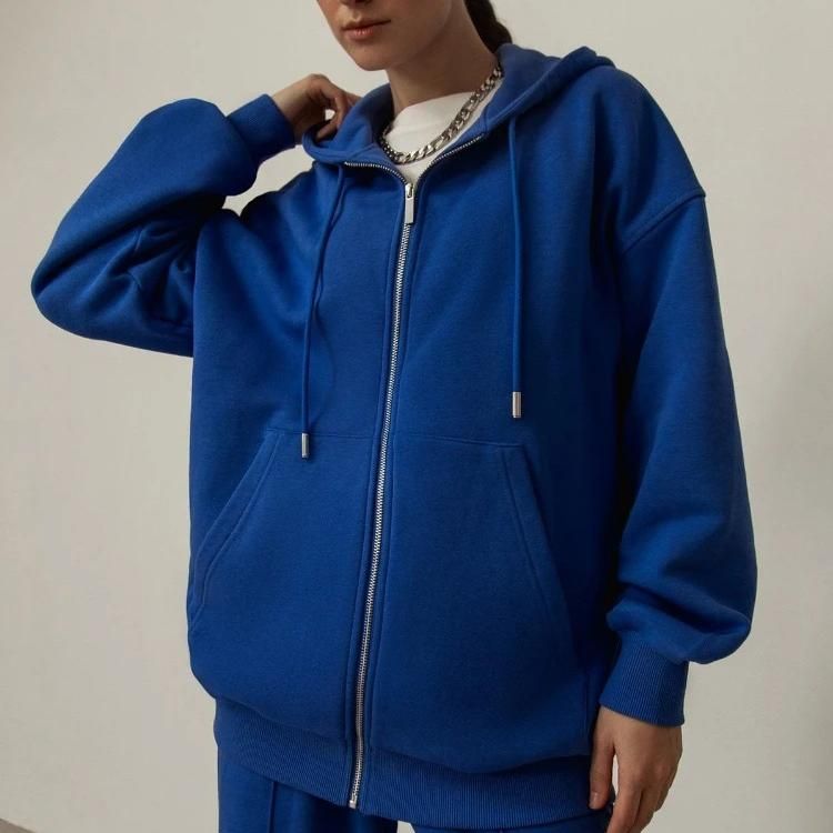 Oversized Zip Hoodie and Wide-Leg Pants Separates
