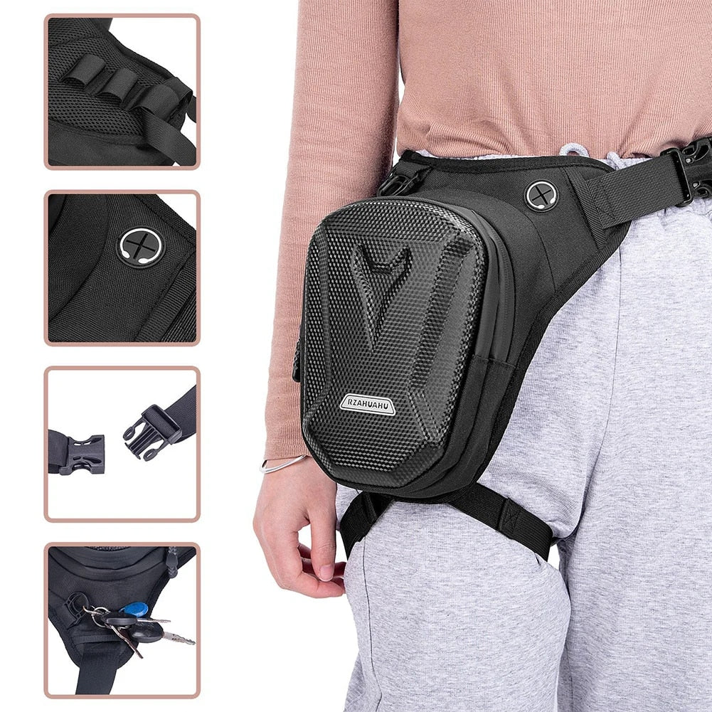 Motorcycle Waterproof Leg Bag - Outdoor Casual Waist & Fanny Pack for Riders