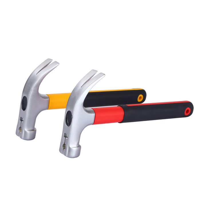 Multifunctional Claw Plastic-coated Woodworking Hammer