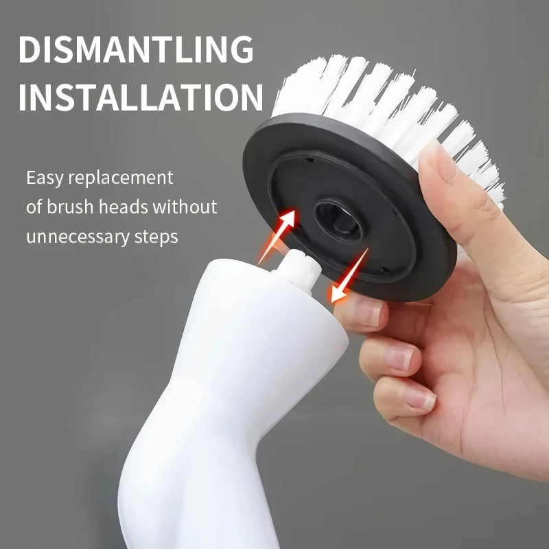 6-in-1 Cordless Electric Cleaning Brush