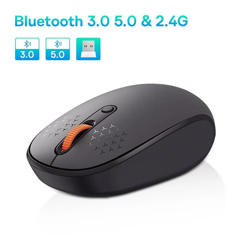 Wireless Bluetooth 5.0 Silent Click Mouse