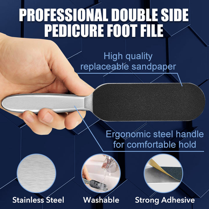 Professional Double-Sided Pedicure Foot File