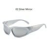 Lenses Color: Silver Mirror