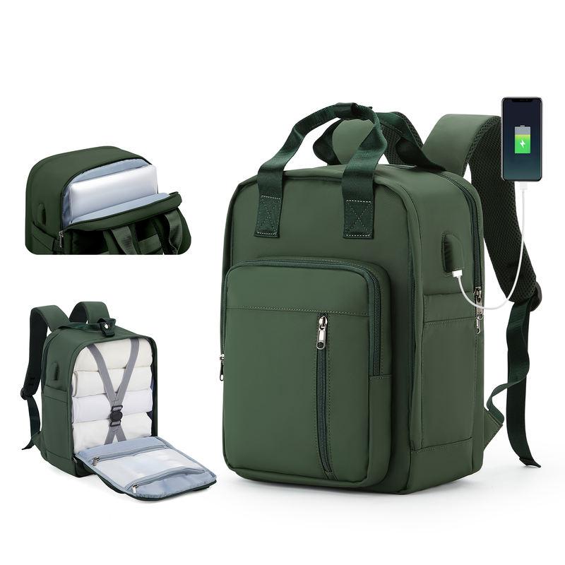 Waterproof Multi-Function Travel Backpack with USB Charging Port