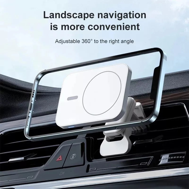 60W Magnetic Fast Car Wireless Charger