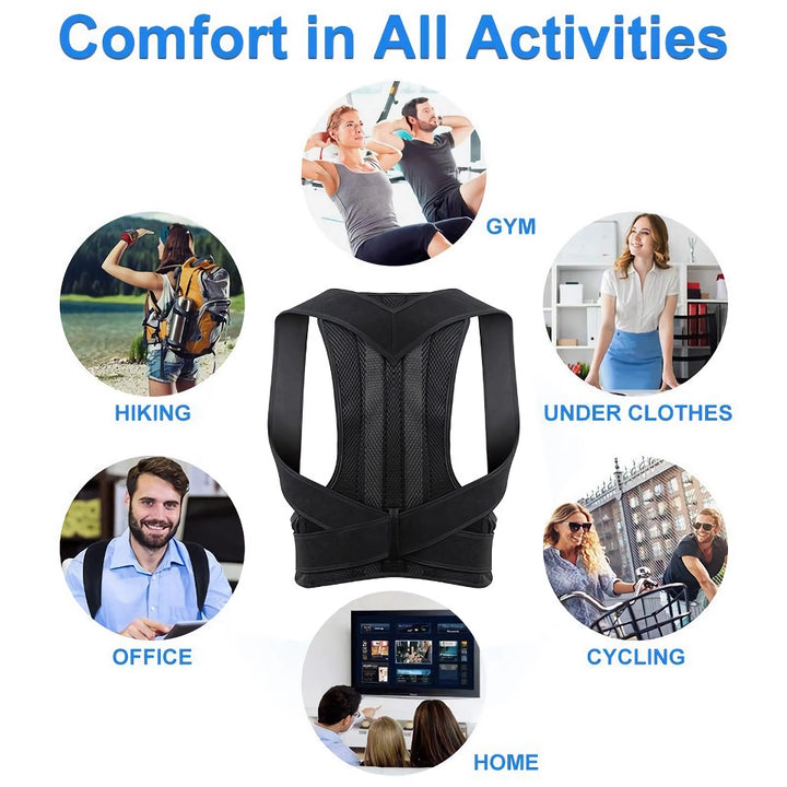 Adjustable Back Posture Corrector for Adults