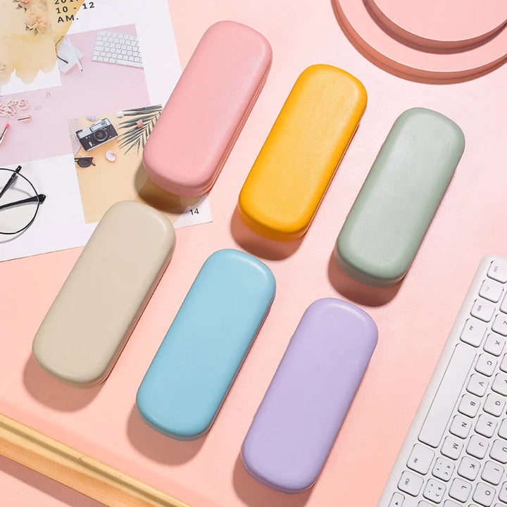 Candy Colored PU Sunglasses Case