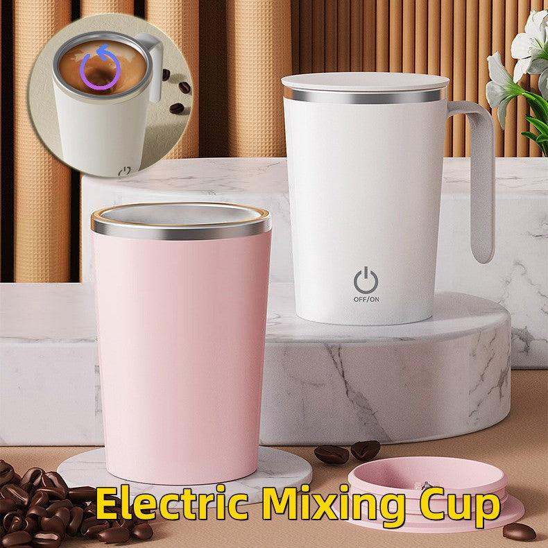 Kitchen Electric Mixing Cup Stirring Coffee Cup Automatic Mixing Mugs Cup Lazy Rotating Magnetic Water Cup - Trendha