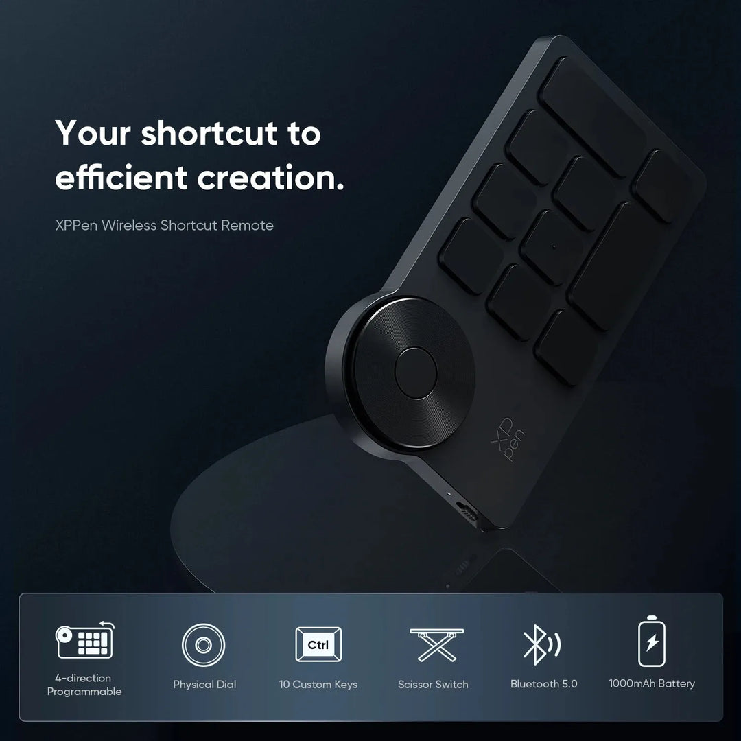 Wireless Shortcut Remote: Elevate Your Creative Workflow