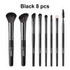 Handle Color: Black 8pcs