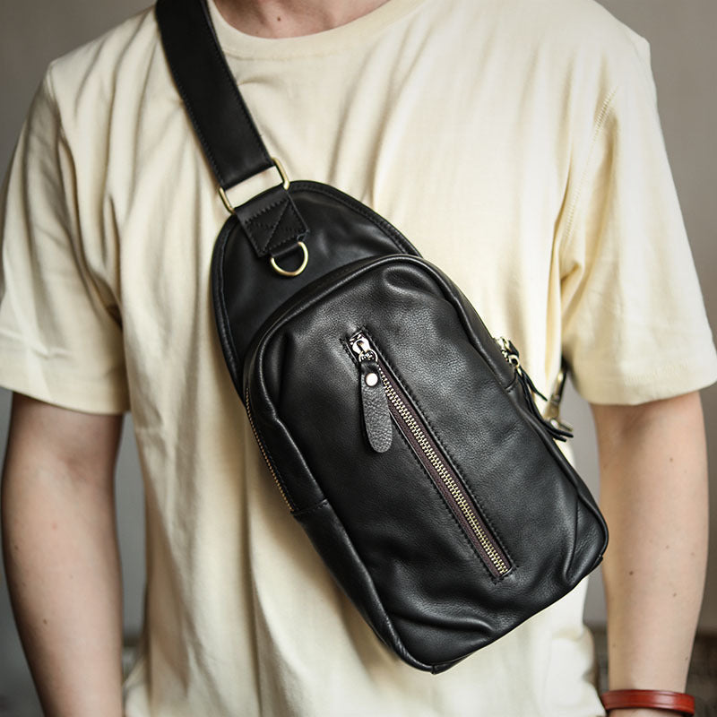 Men's One-shoulder Messenger Bag Is Versatile