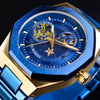 Color: Blue Ribbon Blue Face