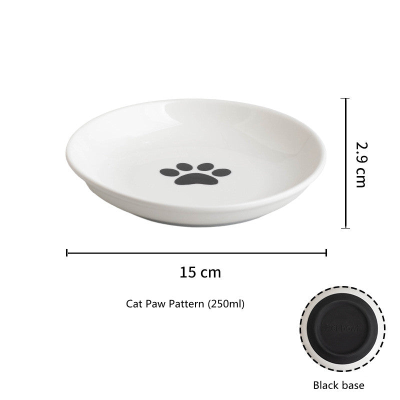 Elegant Ceramic Pet Bowl