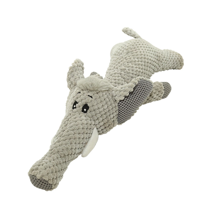 Plush Squeaky Puppy Dog Chew Toy