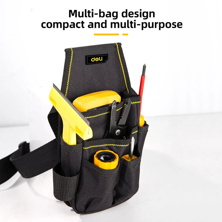 Multi-Functional Waist Tool Bag with Pockets