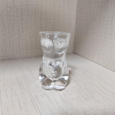 Creative Glass Chest Cup Water Bikini - Trendha