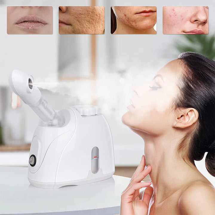 Facial Steamer & Humidifier for Deep Cleaning and Anti-Aging