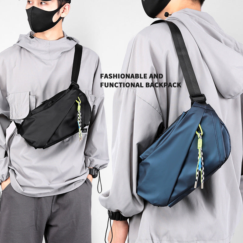 Shoulder Casual Slanted Chest Bag Cool Popular Brand Student