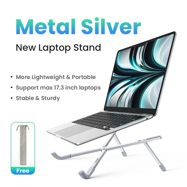 Adjustable & Foldable Aluminum Laptop Stand