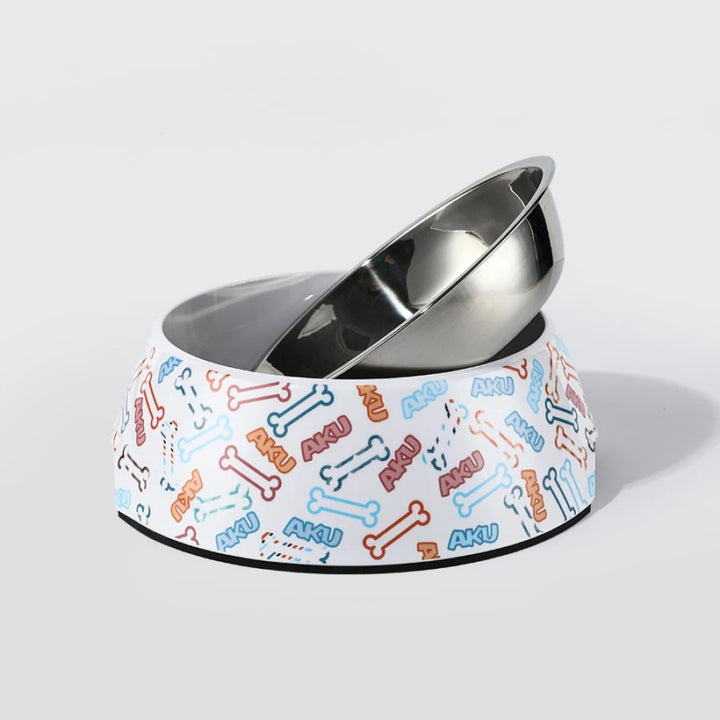 Anti-Slip Stainless Steel Pet Bowl