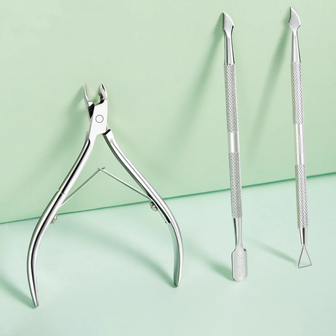 Stainless Steel Cuticle Scissors and Nail Care Tool