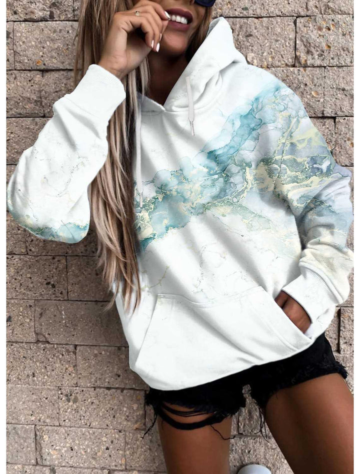 3D Sweatshirt Digital Printing Ladies Top - Trendha
