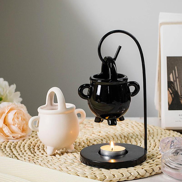 Creative Iron Frame Hook Essential Oil Furnace & Candle Heating Holder