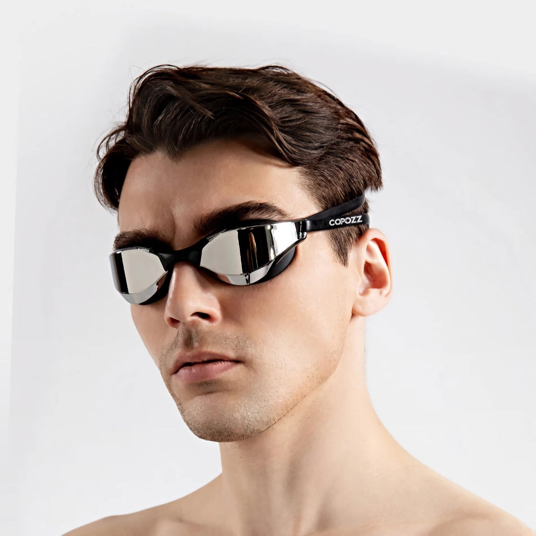 Professional Waterproof Anti-Fog UV-Protective Swimming Goggles