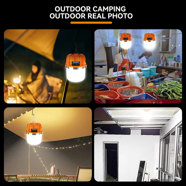 Rechargeable LED Camping Lantern with Power Bank Function