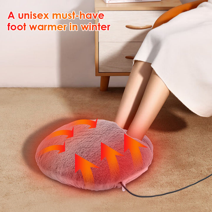 Soft Velvet Foot Warmer Heater