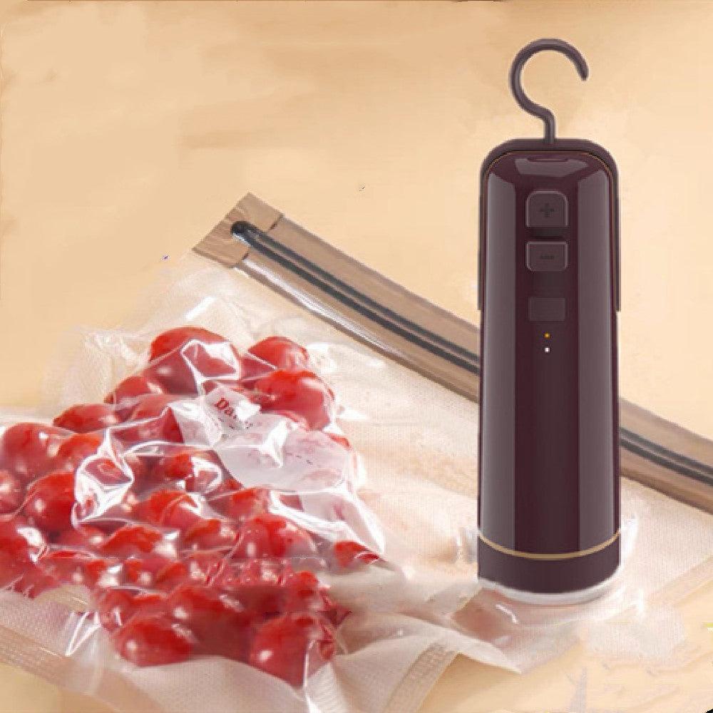 4 In 1 Portable Electric Vacuum Sealer Pump For Vacuum Storage Bags Kitchen Gadgets - Trendha